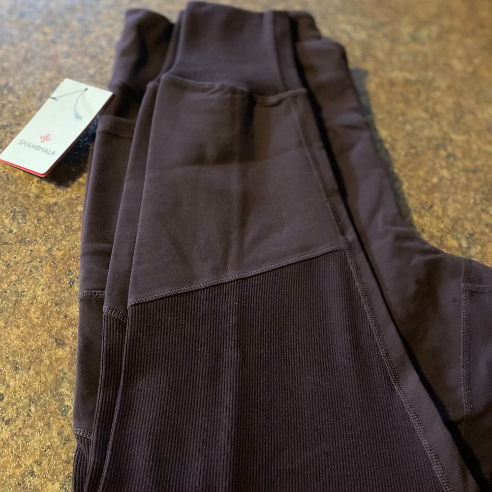New SHAMBHALA EXL Burgundy Pants/Sweatpants